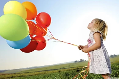 Colorful Balloons HD Desktop Wallpapers : Widescreen : High ...