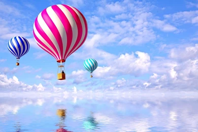 Colored Balloons Backgrounds In 1680x1050 Resolution