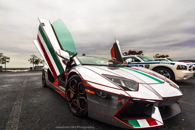 Aventador Chrome Lamborghini Lp700 Supercars Tuning Wrapping ...