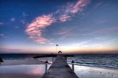 Theme Bin» Blog Archive » Sunrise At The Pier HD Wallpapers