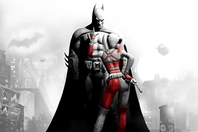 Harley Quinn & Batman   1920x1080   Full HD 16/9   Wallpapers