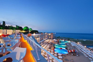 The Hotel On The Coast In Kusadasi, Turkey Wallpapers And Images ...