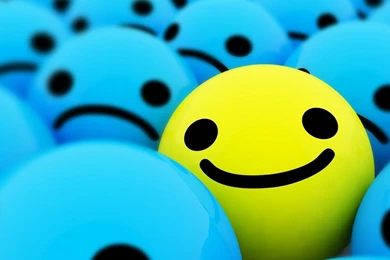 Happy Smiling Faces 3D Wallpapers