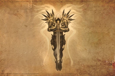 Diablo 3 News: Tyrael In Blizzard's New Wallpapers Art