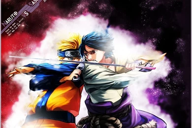 DeviantArt: More Like Sasuke Vs Naruto Wallpapers 2 By Goku yoh luffy