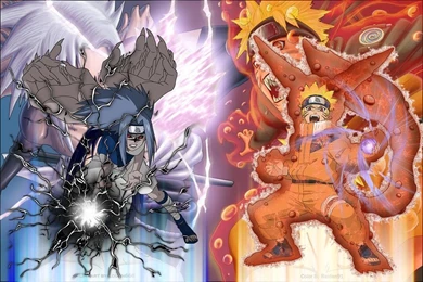 Wallpapers De Naruto Vs Sasuke By Gohan850 On DeviantArt