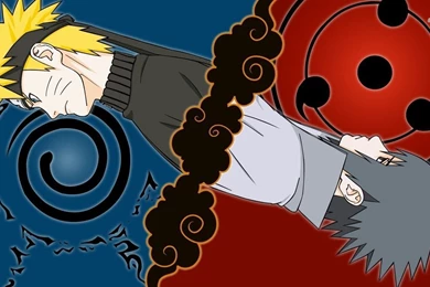 Sasuke Uchiha Vs Naruto Uzumaki Wallpapers   Anime Wallpapers