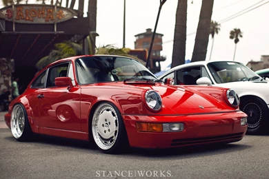 StanceWorks Wallpapers Andy Reimann's Porsche 964 Stance Works
