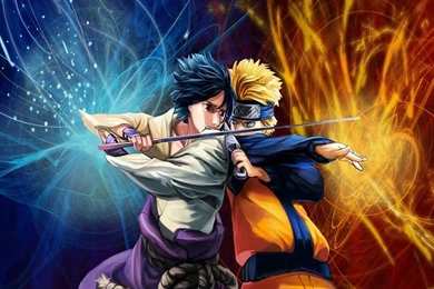 Top Cartoon Wallpapers: Naruto Vs Sasuke Wallpapers