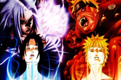 Naruto Vs. Sasuke Wallpapers (3936)   Wallpaperesque