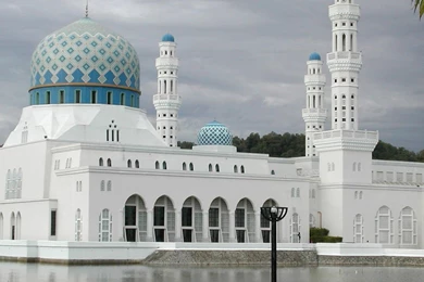 Full HD Wallpapers Kota Kinabalu Mosque Malaysia, Desktop ...