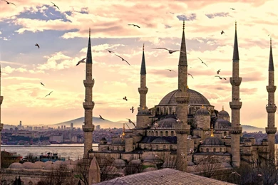 Turkish Mosque 1920 X 1080 Wallpapers