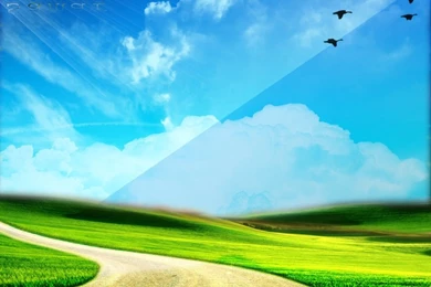 1024x768 Blue Green Nature Desktop PC And Mac Wallpapers