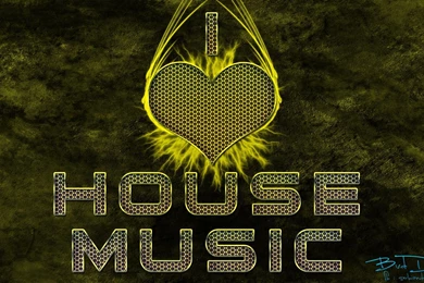1920x1080 I Love House Music Desktop PC And Mac Wallpapers