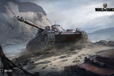 RU 251 World Of Tanks Wallpapers