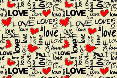 Download Wallpapers 1920x1080 Love, Art, Texture, Colorful, Heart ...