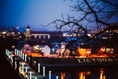 City Night, Atlanta, Fog, Tower, Skyscaper, Photo, Dim, Hd Wallpapers