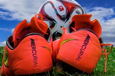 Download Wallpapers 3840x2400 Cleats, Football, Ball Ultra HD 4K HD ...