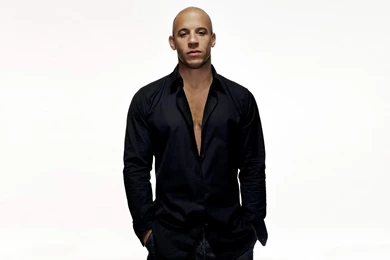 Vin Diesel In A Black Shirt Wallpapers 27141
