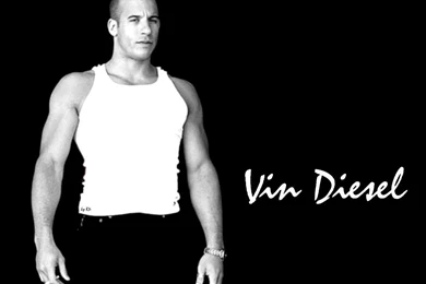 Wallpapers Black, Actor, Vin Diesel, Vin Diesel.
