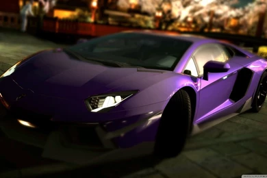 Lamborghini Aventador LP700 4 Purple HD Desktop Wallpapers : High ...