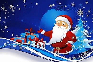 Santa HD Images Wallpapers Of Christmas