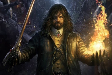 Fantasy Mage Wizard Sorcerer Art Artwork Magic Magician Wallpapers ...