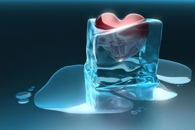 Frozen heart 3d widescreen desktop wallpapers