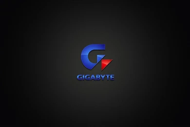 Gigabyte Logo on Black Background Wallpaper.jpg