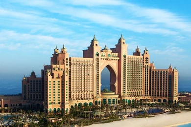 Download Wallpapers 2560x1080 Dubai, Building, Sky, Beautiful ...