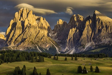 Download Wallpapers 1680x1050 Alpe Di Siusi, Italy, Nature ...