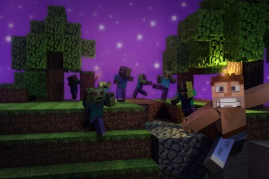 Purple Backgrounds Minecraft Wallpapers 1680x1050 Widescreen Hd ...