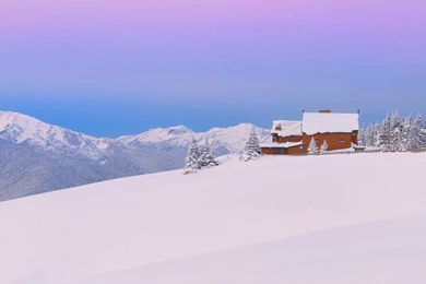 Snow House Desktop Wallpaper, Snow House Images