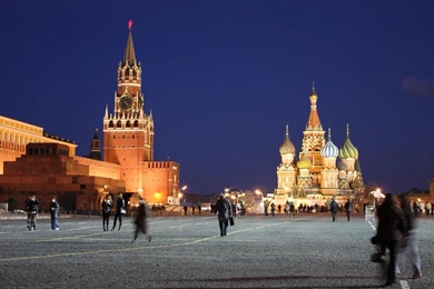 Russia Moscow Kremlin Red Square People Hd Wallpapers