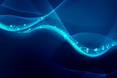 Wallpapers Wave, Blue, Reflux