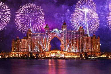 A Beautiful New Year Fireworks Dubai Image.jpg