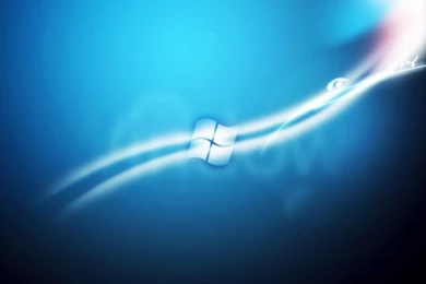 1024x768 Windows 7 Logo Wave Desktop PC And Mac Wallpapers