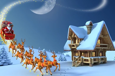 Christmas Santa Claus 4K Ultra HD Wallpapers