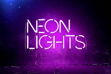 Neon Lights Guitar Desktop Backgrounds Wallpaper, Size: 1920x1080 ...