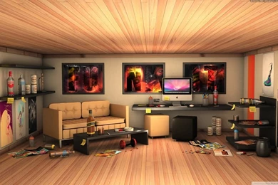 Designer's Room HD Desktop Wallpapers : Widescreen : High Definition