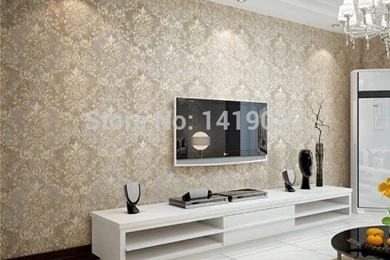 Retro Floral Seamless Fiber 3D Desktop Wallpapers Murals Decorate ...