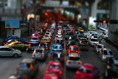 Street Car Traffic Jam Wallpapers