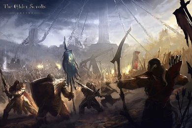 Wallpapers The Elder Scrolls Online: Battle » The Elder Scrolls ...