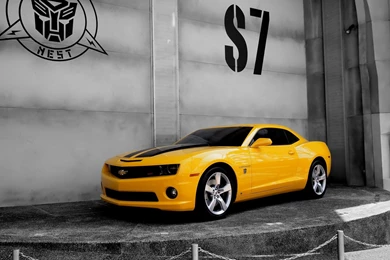 Cars Bumblebee Yellow Cars Transformer Camaro Wallpapers ...