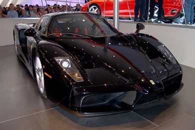 Cars Wallpapers: Black Ferrari Enzo Wallpapers