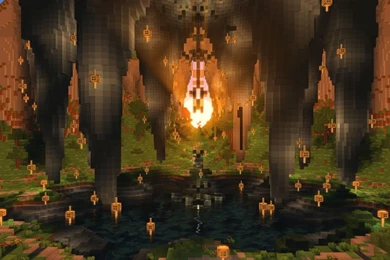 Download 1280x1024 Minecraft In The Temple Wallpapers