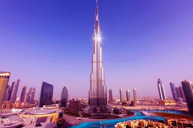 Cityscapes Tower Buildings United Arab Emirates Burj Khalifa ...