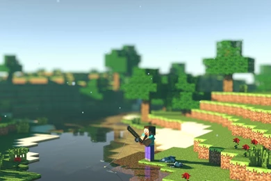 Download 1280x1024 Minecraft Fishing Wallpapers
