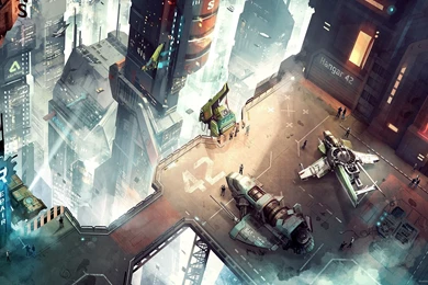 Download 2560x1440 Star Citizen Concept Art Wallpapers