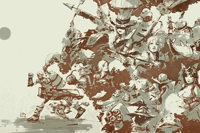 League Of Legends Character Sketch Old School Wallpapers